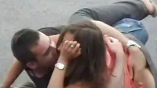 Мацката удобно се е  ...